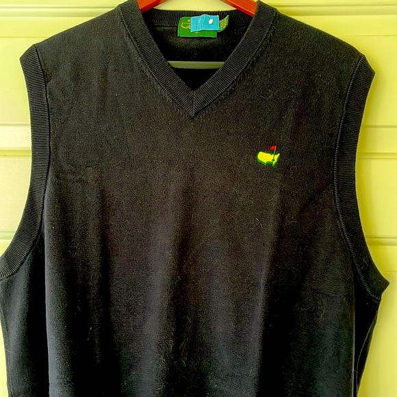 Genuine Authentic Master’s Men’s Navy Sweater Vest - Picture 6 of 8